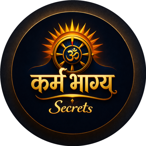 Karm Bhagya Secrets circular logo